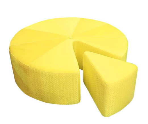 Cheese Fabric Sofa