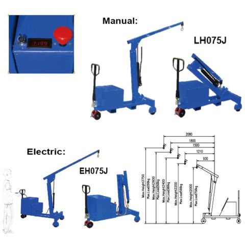 Counter-Balance Shop Crane LH Series