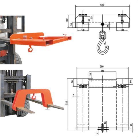 Fork Hook FMB Series