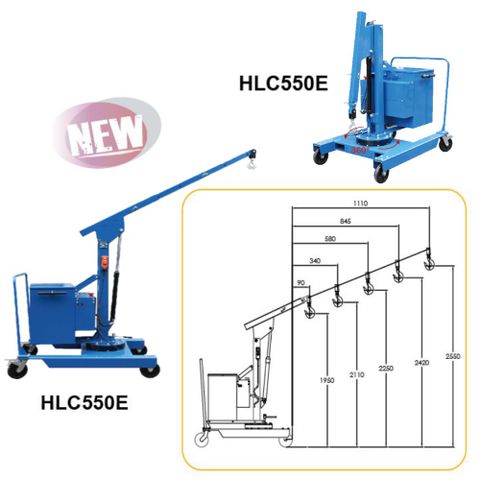 Hydraulic Lifting Crane HLC Series