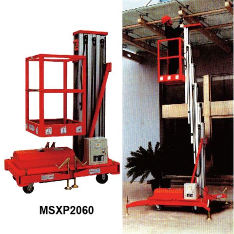 Manual Mobile Aluminum Work Platform MSXP Series