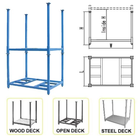 China Portable Stacking Racking Manufacturer