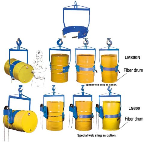 Vertical Drum Lifter/Dispenser LM800N/LG800