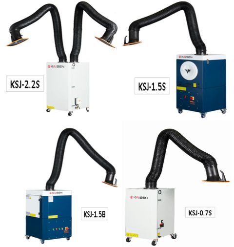 Mobile Fume Extractor (Manual Cleaning) KSJ Series