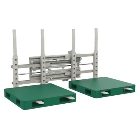 Single-Double Pallet Handler