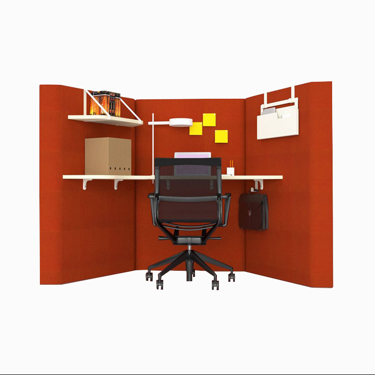 VANDU-Comb series-workstation-Screen and desk VWOR001