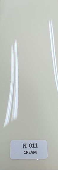 F011 SOLID CREAM, PVC/PET DECORATIVE FILM(INTERIOR FILM)