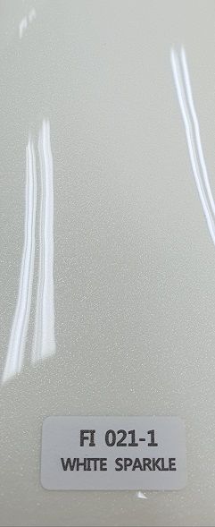 FI 021-1 WHITE SPARKLE PVC/PET DECORATIVE FILM(INTERIOR FILM)