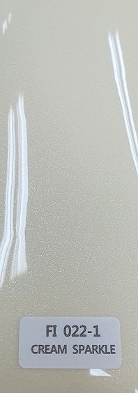 FI 022-1 CREAM SPARKLE PVC/PET DECORATIVE FILM(INTERIOR FILM)