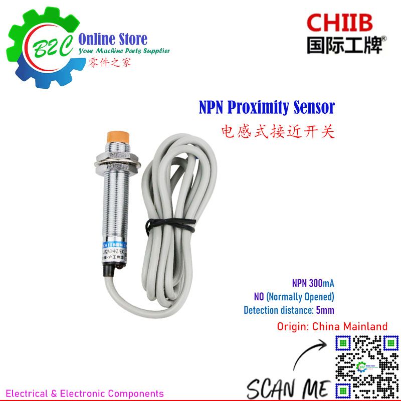 CHIIB VL-M12-5N1 10mm NPN 6~36VDC Sensor Proximity Switch Normally Open NO DC Switches CNC Wire Cut Machine WEDM 沪工 集团 国际 工牌 行程 接近 开关 常开 三线 直流