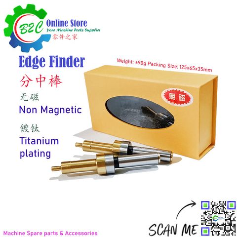 Non Magnetic 4mm Edge Finder Milling Drilling Radial Drill Machining Center Machine Touch Point Sensor Accessories