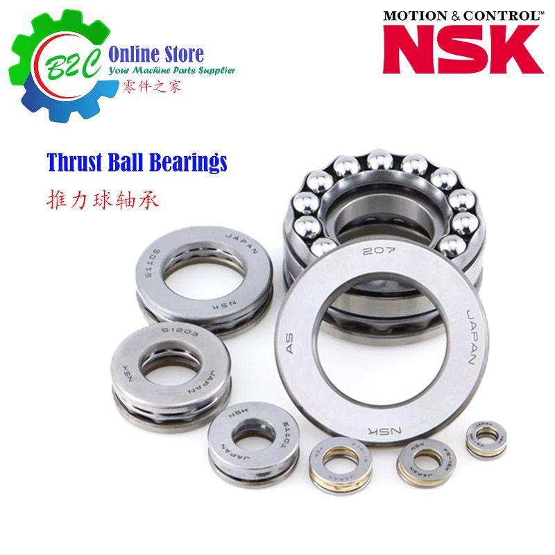 single-direction-thrust-ball-bearings