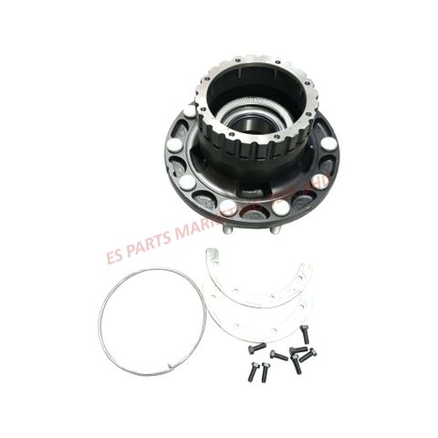 Volvo FM4 RR Hub Wheel Assy 25.5mm (Disc) c/w Bearing 7422018420S, 22491741, 7485107753, 20516957S1, 7422491741, 2201842S, 7421881346S, 7420516957S, 85107753, 7420535263, 21881346S, 2053263, 080.416