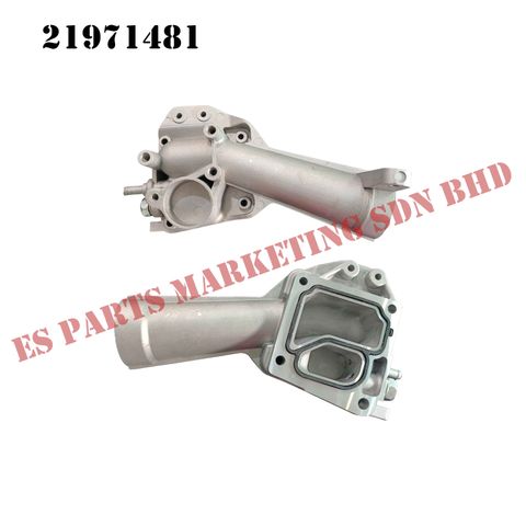 Volvo FM4 D13K Aluminum Water Pump Cover 21971481 