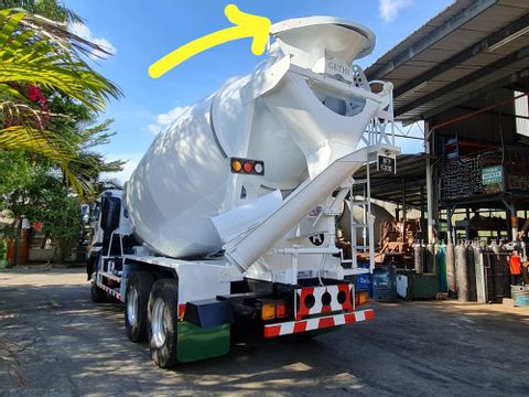 Concrete Mixer Truck Receiving Hopper Cover