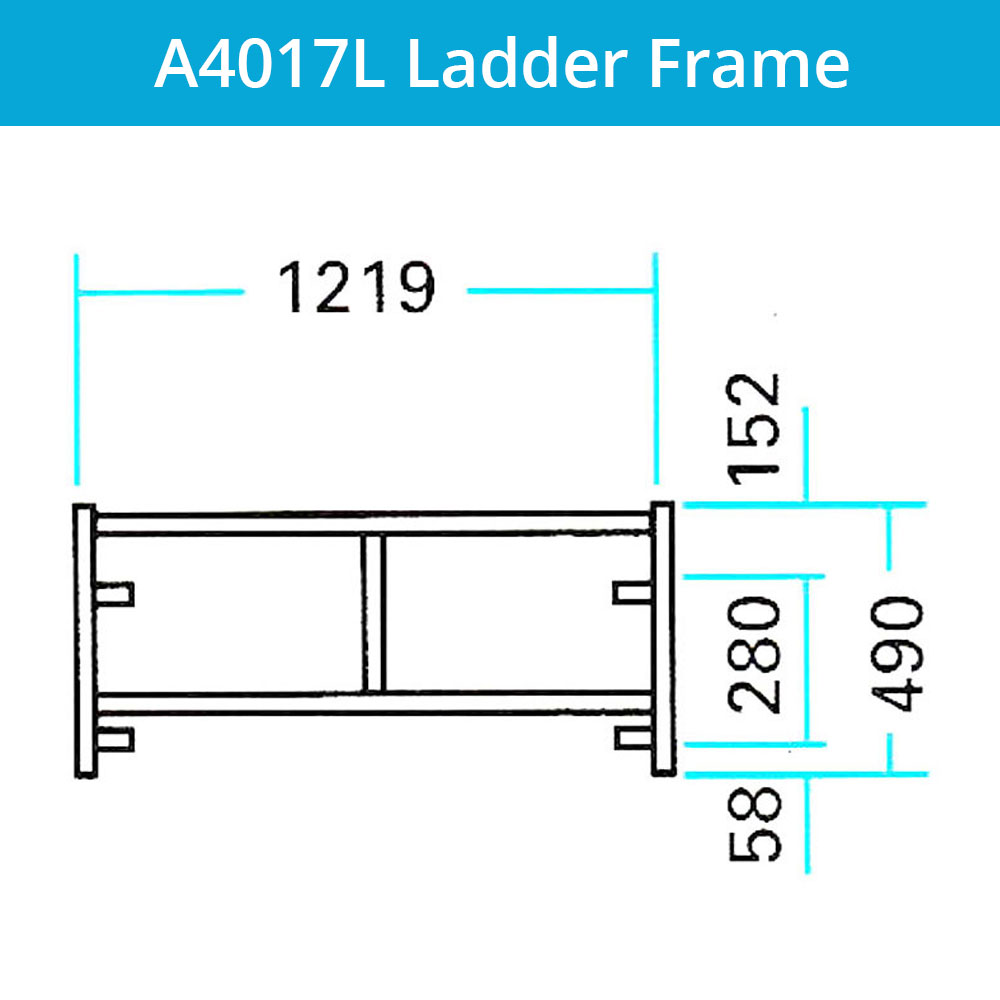 A4017L Scaffold Ladder Frame