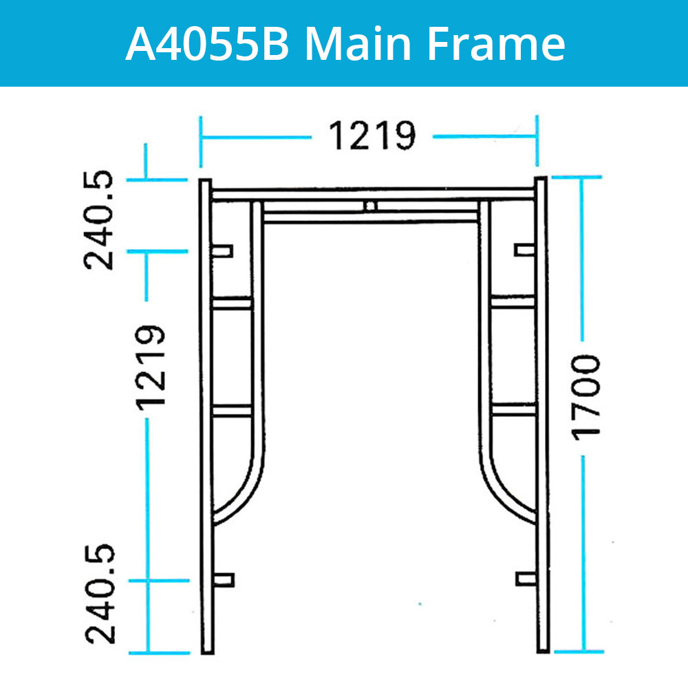 A4055B Scaffold Main Frame