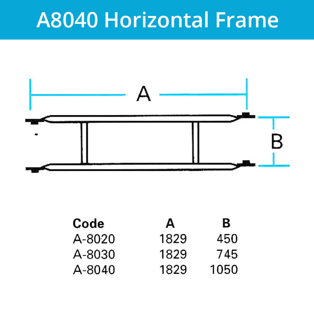A8040 Scaffold Horizontal Frame