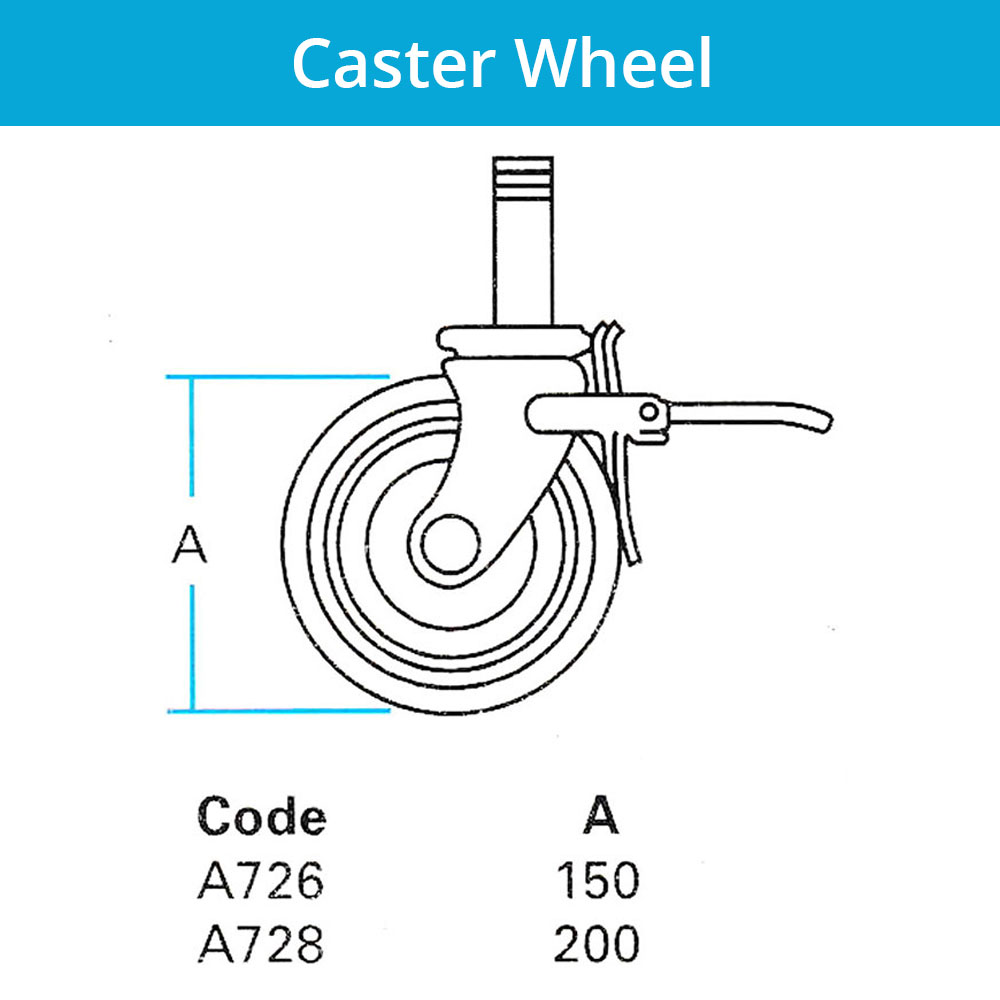 Scaffolding Caster Wheel