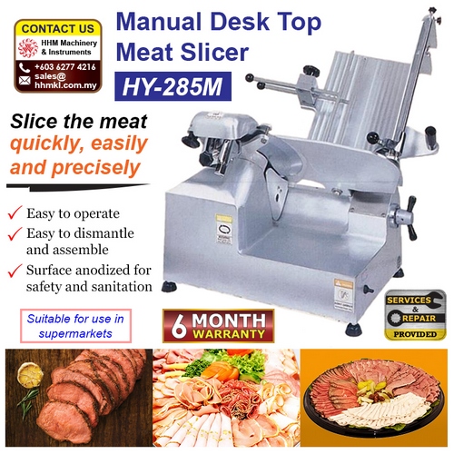 Ho Yen Manual Desk Top Meat Slicer HY-285M