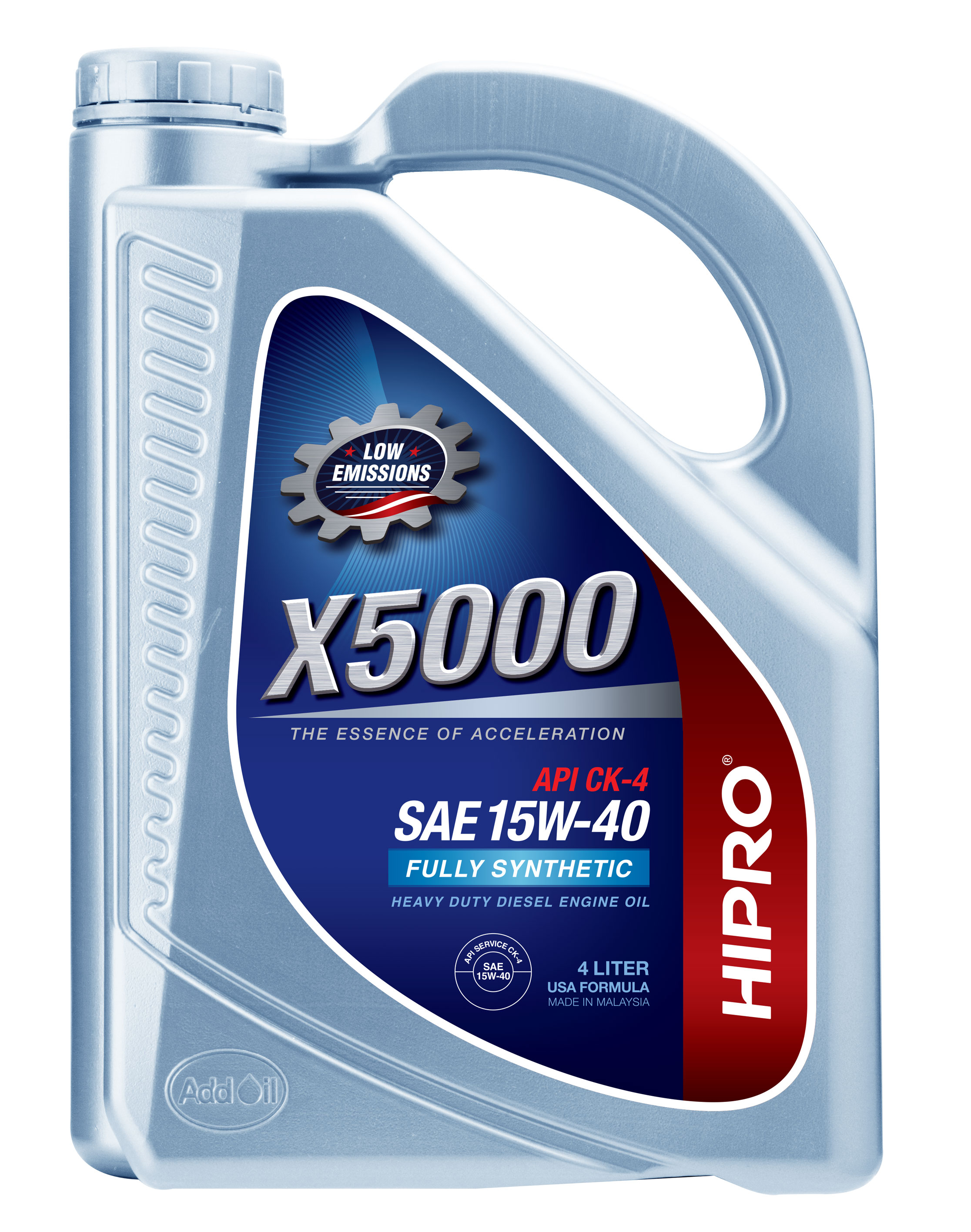 HIPRO X5000 SAE 15W-40 API CK-4/SN