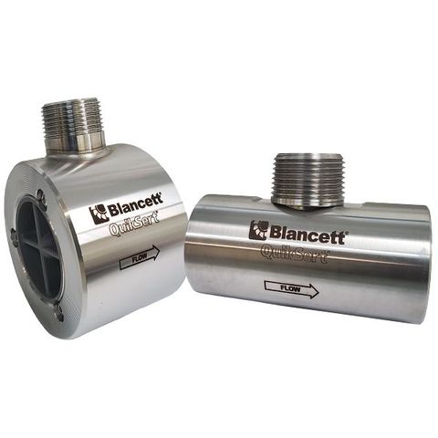 BADGER METER QuikSert® In-line Turbine Flow Meter