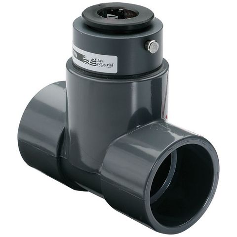 BADGER METER Series 228PV PVC Tee Industrial Flow Sensors