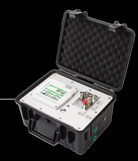 CS INSTRUMENTS DP 400 mobile - Mobile Dew Point Measurement with Pressure Sensor