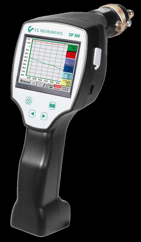 CS INSTRUMENTS DP 500 - Portable dew point meter with integrated data logger