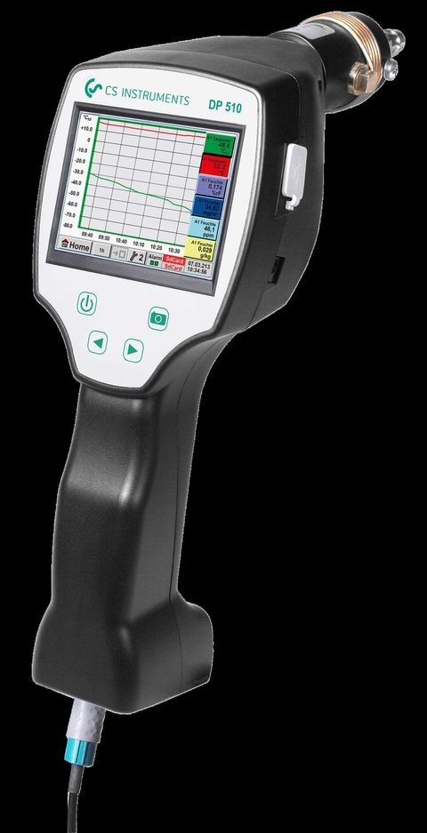 CS INSTRUMENTS DP 510 - Portable dew point meter with third-party sensor