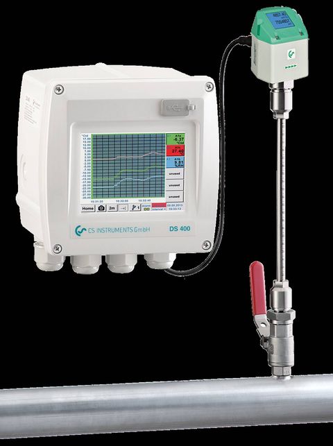 CS INSTRUMENTS DS 400 - Flow measurement for compressed air and gases