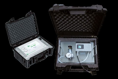 CS INSTRUMENTS Particle counter PC 400 - mobile solution according to ISO 8573