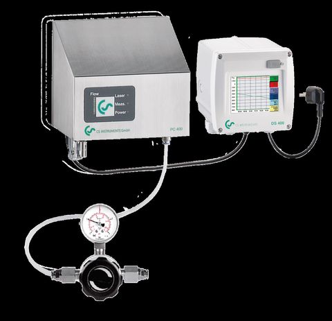 CS INSTRUMENTS Particle counter PC 400 - stationary solution according to ISO 8573