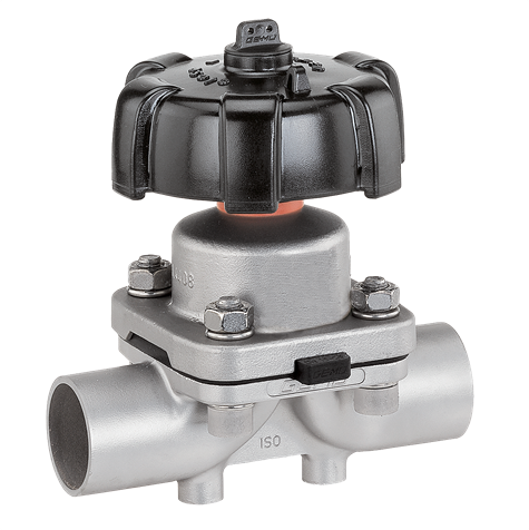 GEMU Type 673 Sanitary Diaphragm Valve, Manually Operated
