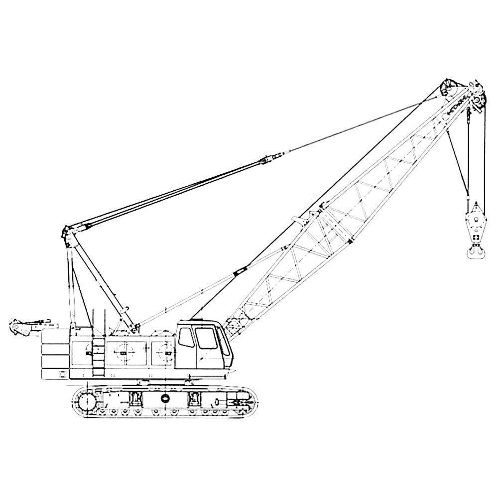 HITACHI Crawler Crane CX900 90 Ton