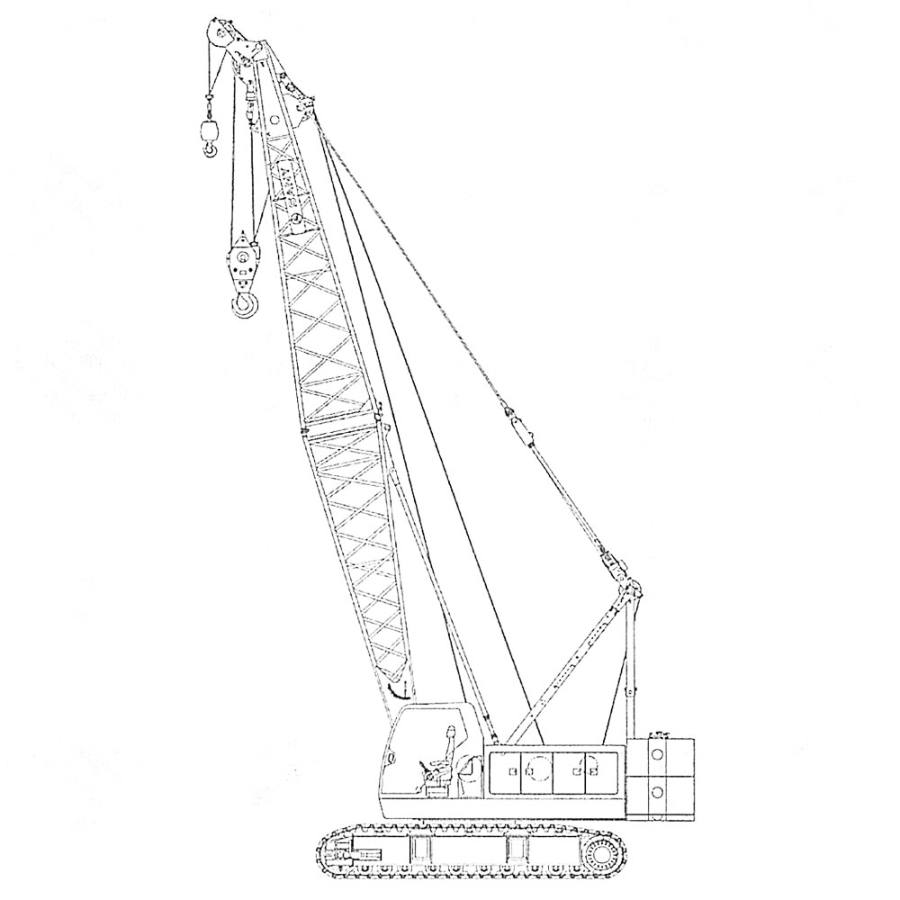 SANY Crawler Crane SCC550 55 Ton