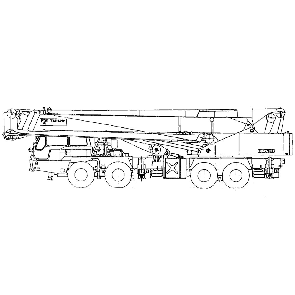 TADANO Mobile Crane TL250M 25 Ton