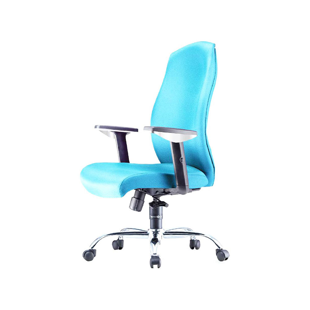 High Back Fabric Metal Base Office Chair (Model: SKY)