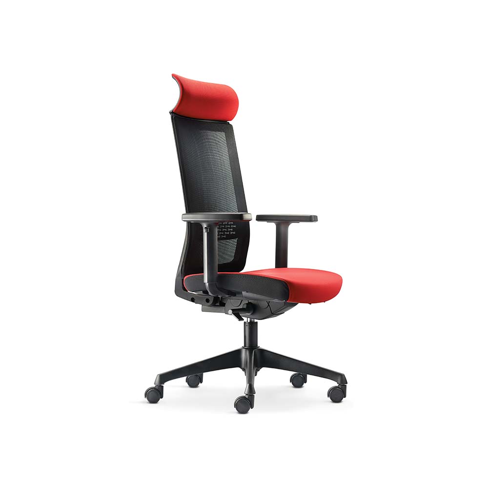 High Back Nylon Adjustable Armrest Office Chair (Model: SURFACE SF8410N-24D30)