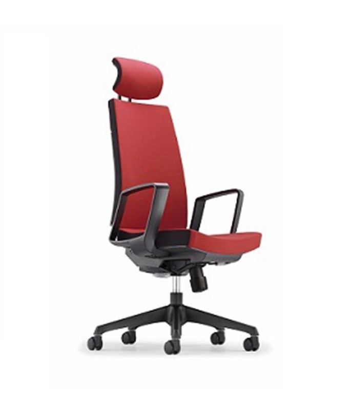 High Back Nylon Base Fabric Office Chair (Model: CLOVER CV6110F-24A66)