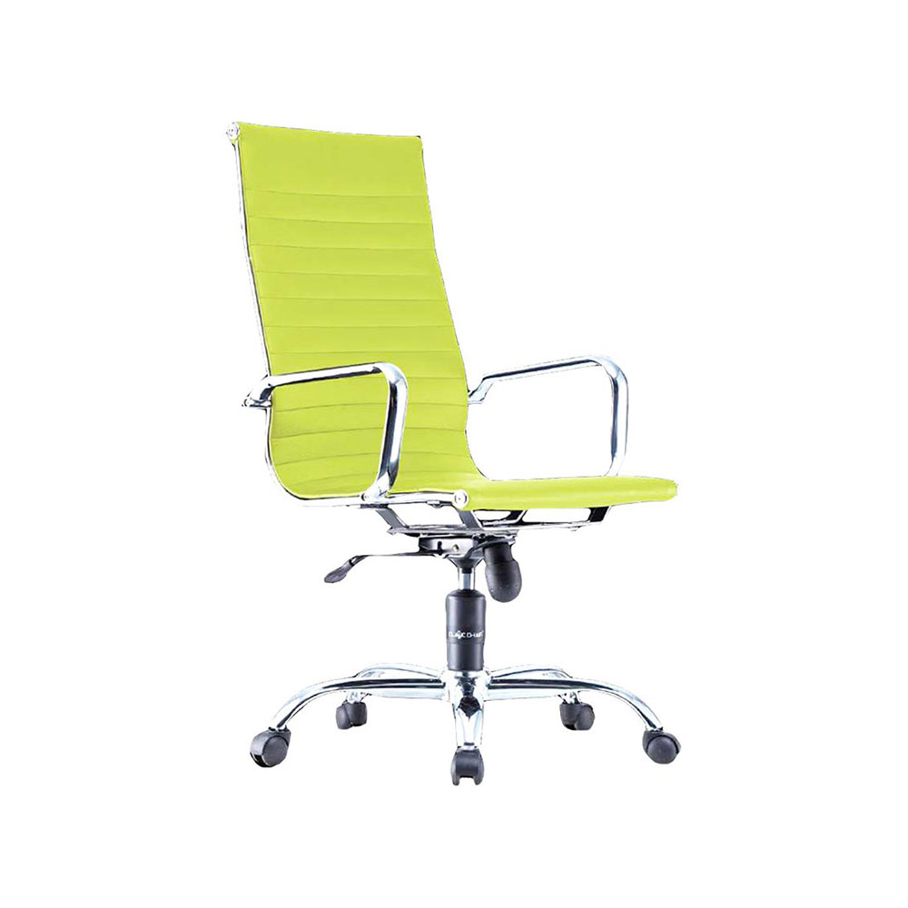 High Back Reclining Ribbed Design Office Chair (Model: LEO-RIB 1)