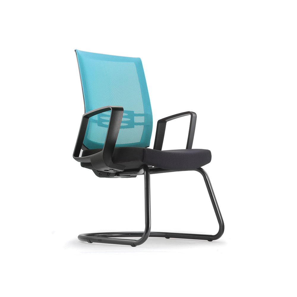 Low Back Epoxy Fixed Armrest Office Chair (Model: INTOUCH IT8313N-93EA66)