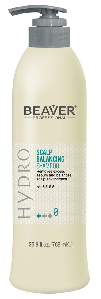 Beaver Professional Hydro Scalp Balancing Shampoo +8 768ml 