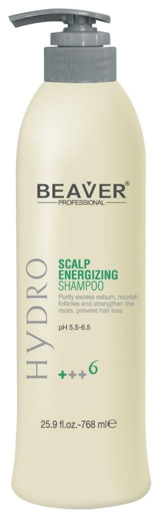 Beaver Professional Hydro Scalp Energizing Shampoo +6 768ml