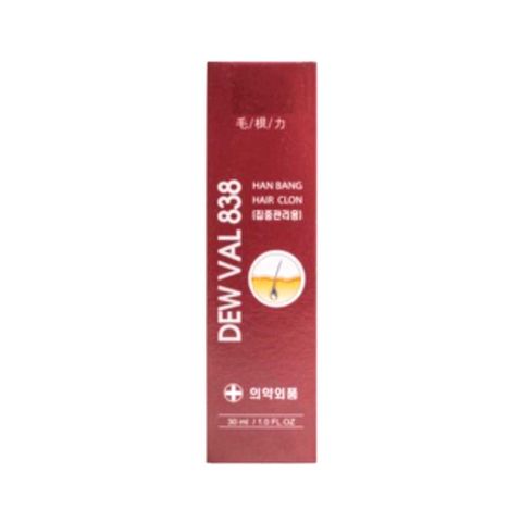 DEWVAL 838 Korea Ginseng Hair Tonic 30ml