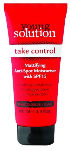 Young Solution Take Control Mattifying Anti-Spot Moisturiser with SPF 15 - 100ml