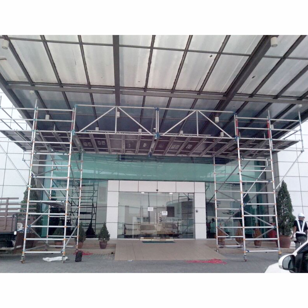 ALUFASE Aluminium Scaffolding Skybridge Walkway