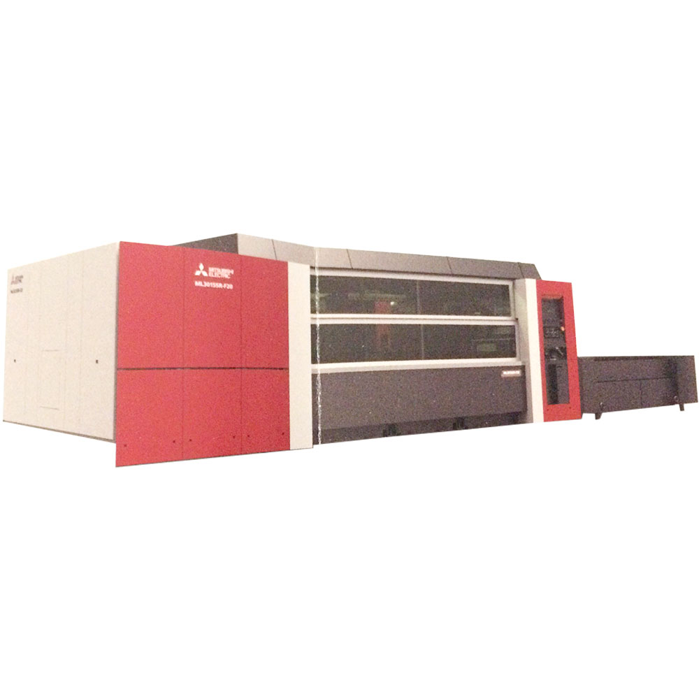 Mitsubishi 2-Dimensional Fiber Laser Processing System X PLUS Series SRF 3x1.5m (Rated Power 2kW)