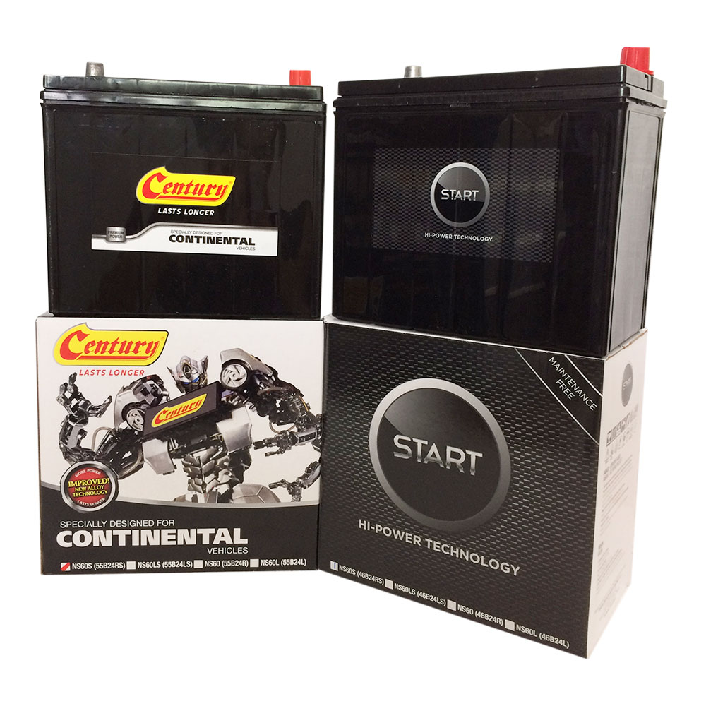 Century Continental Battery (MF- Maintenance Free)