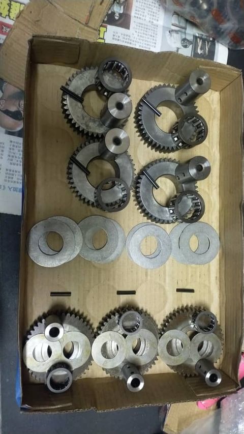 Travel Gearbox with GEAR, BEARING, WASHER, PIN for LS2800FJ2, SH200-A3, SH300, LS4300FJ2, LS2600FJ2